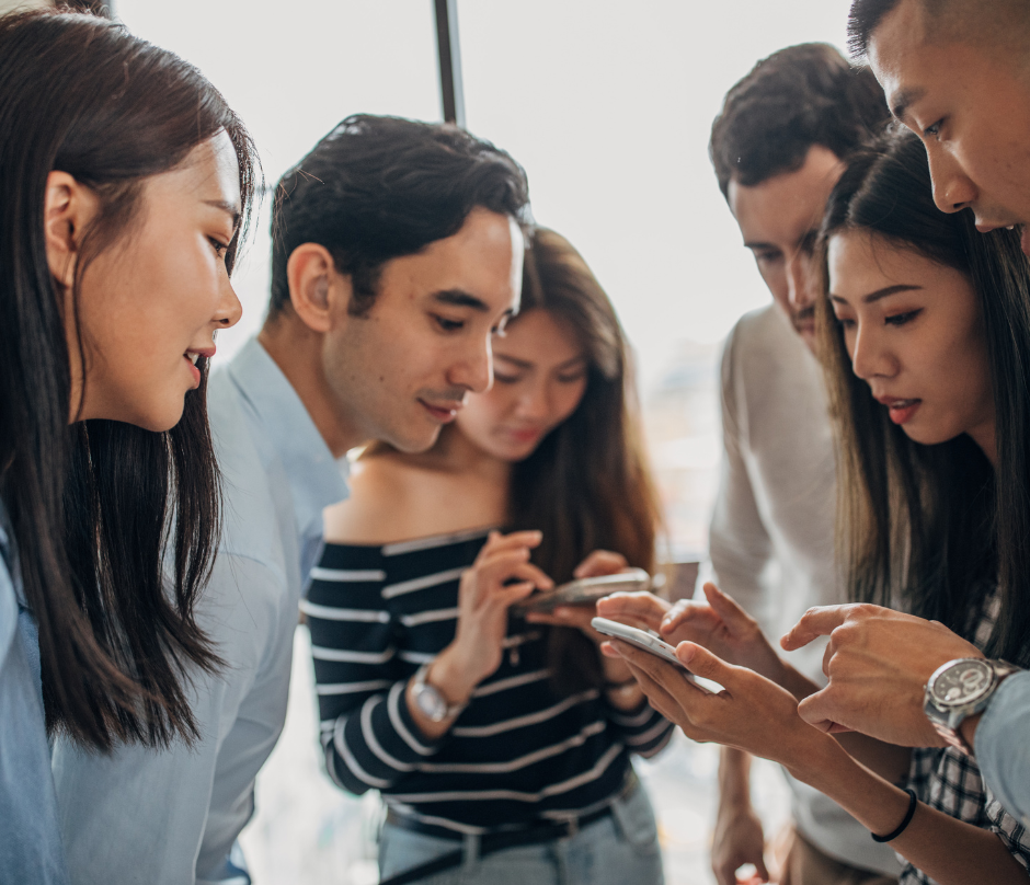 a group of users of social media